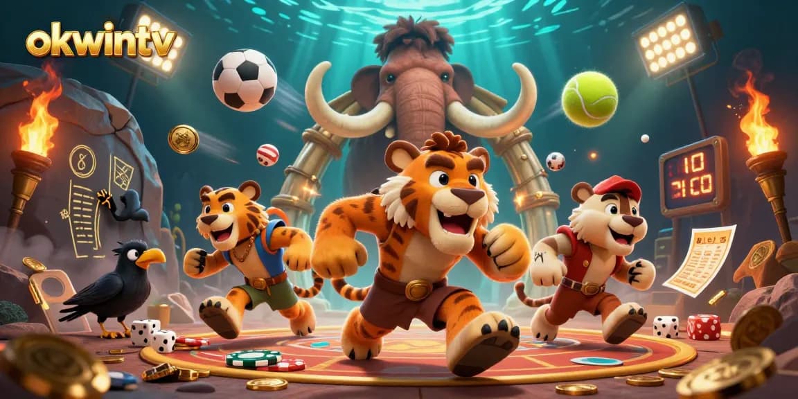 Bet on sports with OKWINTV's dynamic integration of live streaming and betting features.