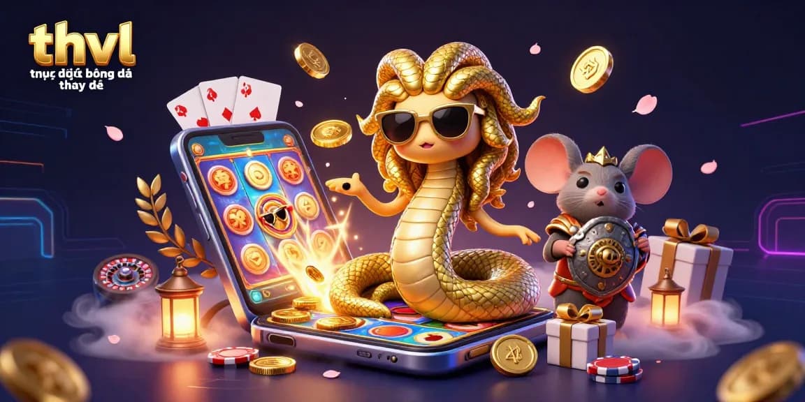 Engage with thvl trực tiếp bóng đá thay thế in a vibrant 3D scene showcasing gaming excitement and dynamic action.