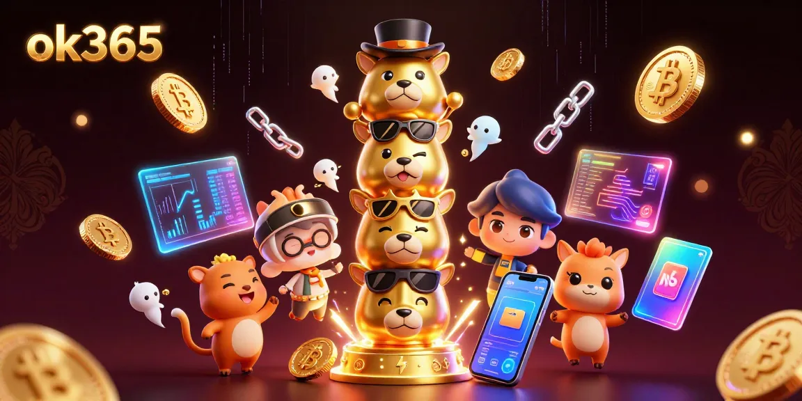Play exciting games at ok365 with vibrant casino-themed visuals and dynamic 3D elements.