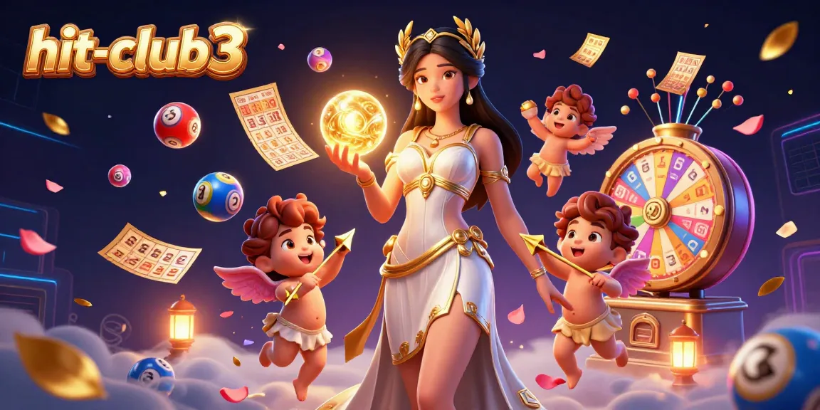 Play thrilling games with hit-club3 and win big prizes amidst vibrant casino elements.