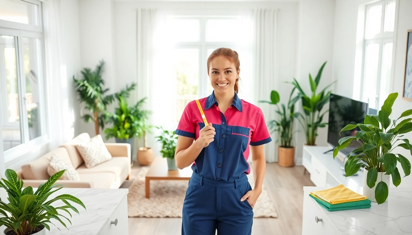 Efficient pris hemstädning in a bright and organized home environment.