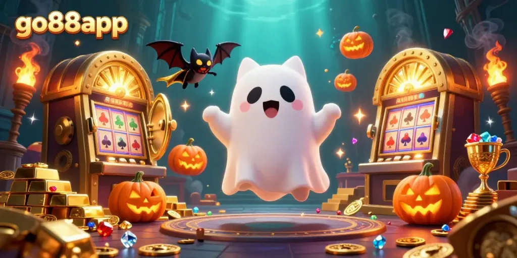Experience thrilling gameplay at go88app with vibrant characters and rich casino elements.