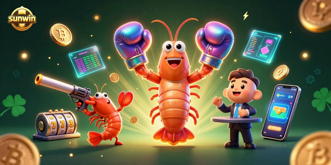 Engage with sunwin's thrilling slot machines and jackpots in an exciting 3D gaming illustration.