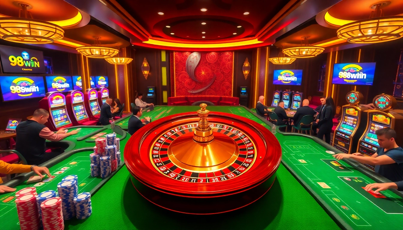 Engage with thrilling gaming experiences at https://98winmb.com/ featuring vibrant tables and roulette.